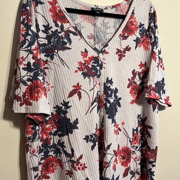 EUC Torrid 3 waffle knit top - Picture 9 of 10